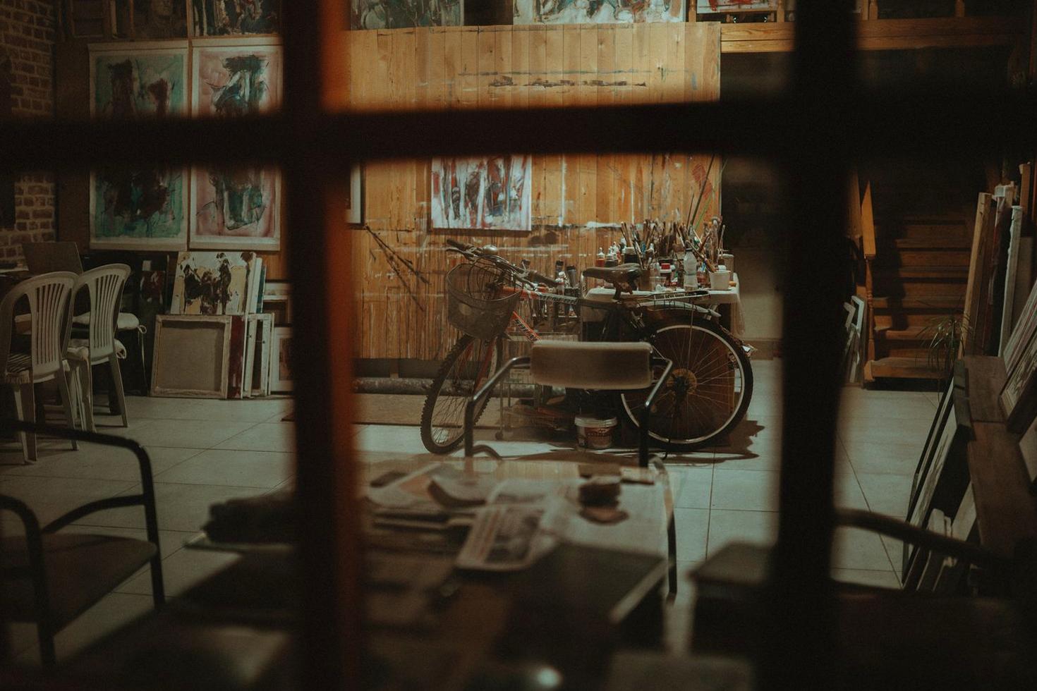 Studio exterior window