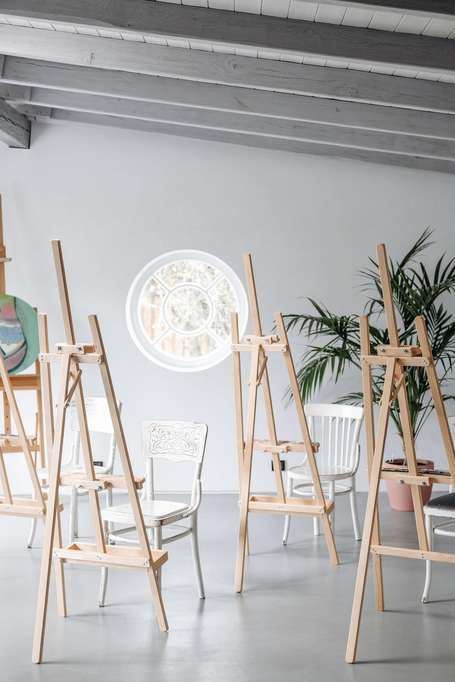 Modern studio layout